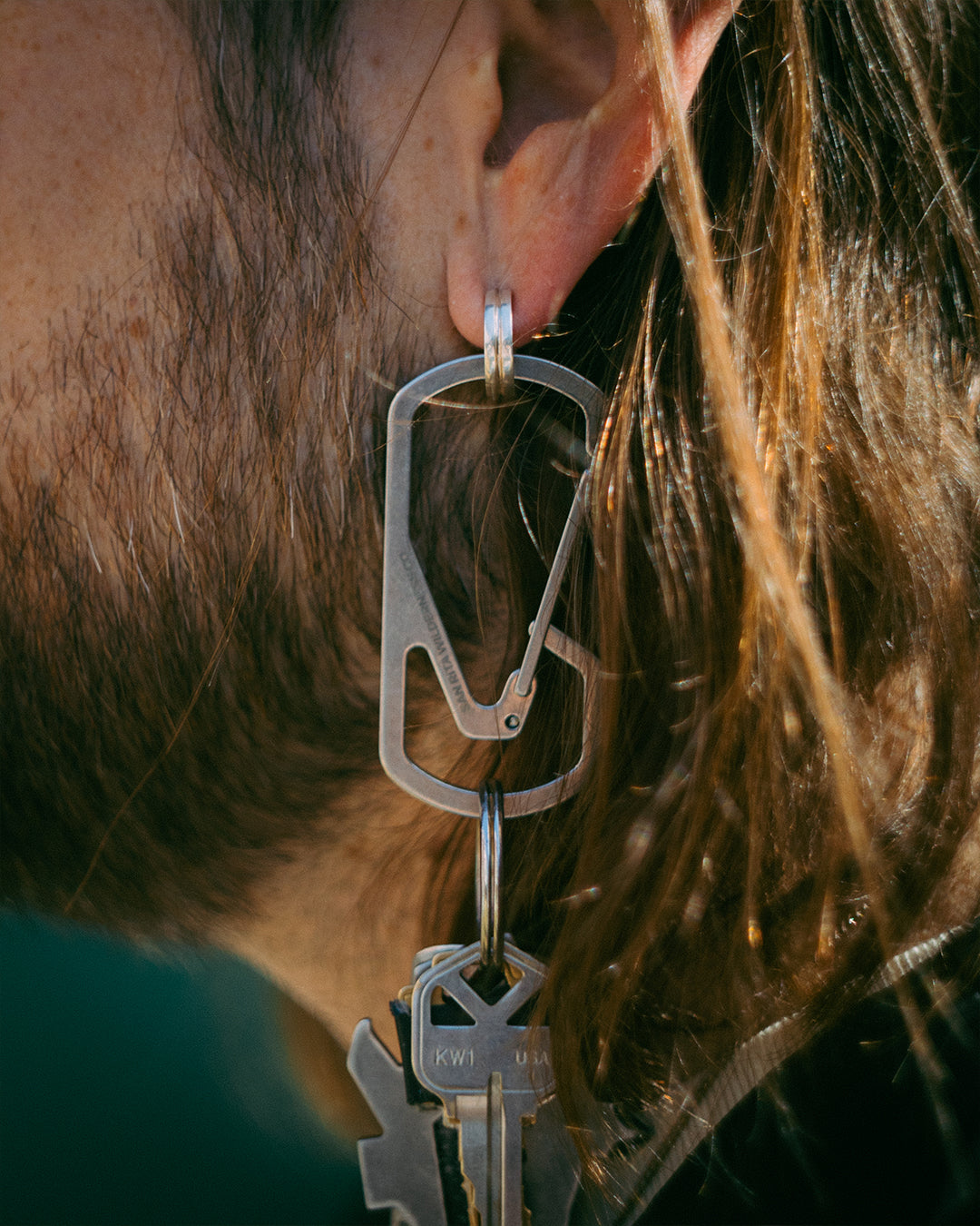 Mousqueton Bishop n.f.c en titane