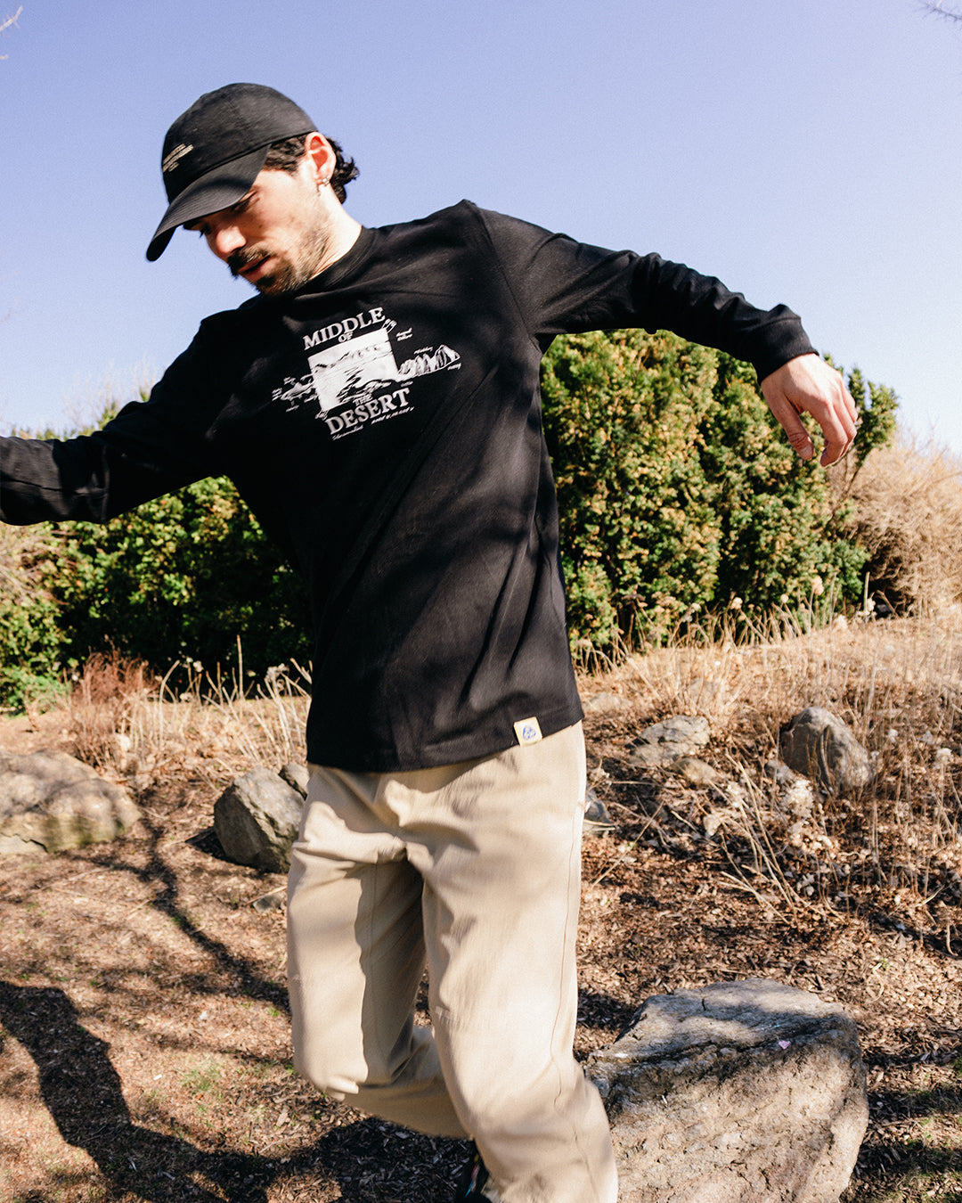 T-shirt épais manches longues Alabama Hills