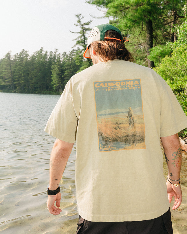California vintage short sleeve oversized t-shirt