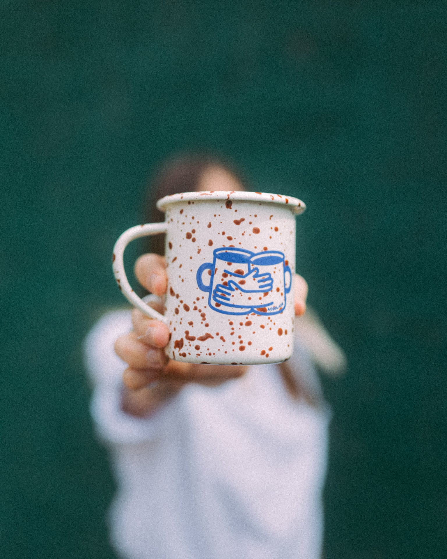 Tasses émaillées Accolade café