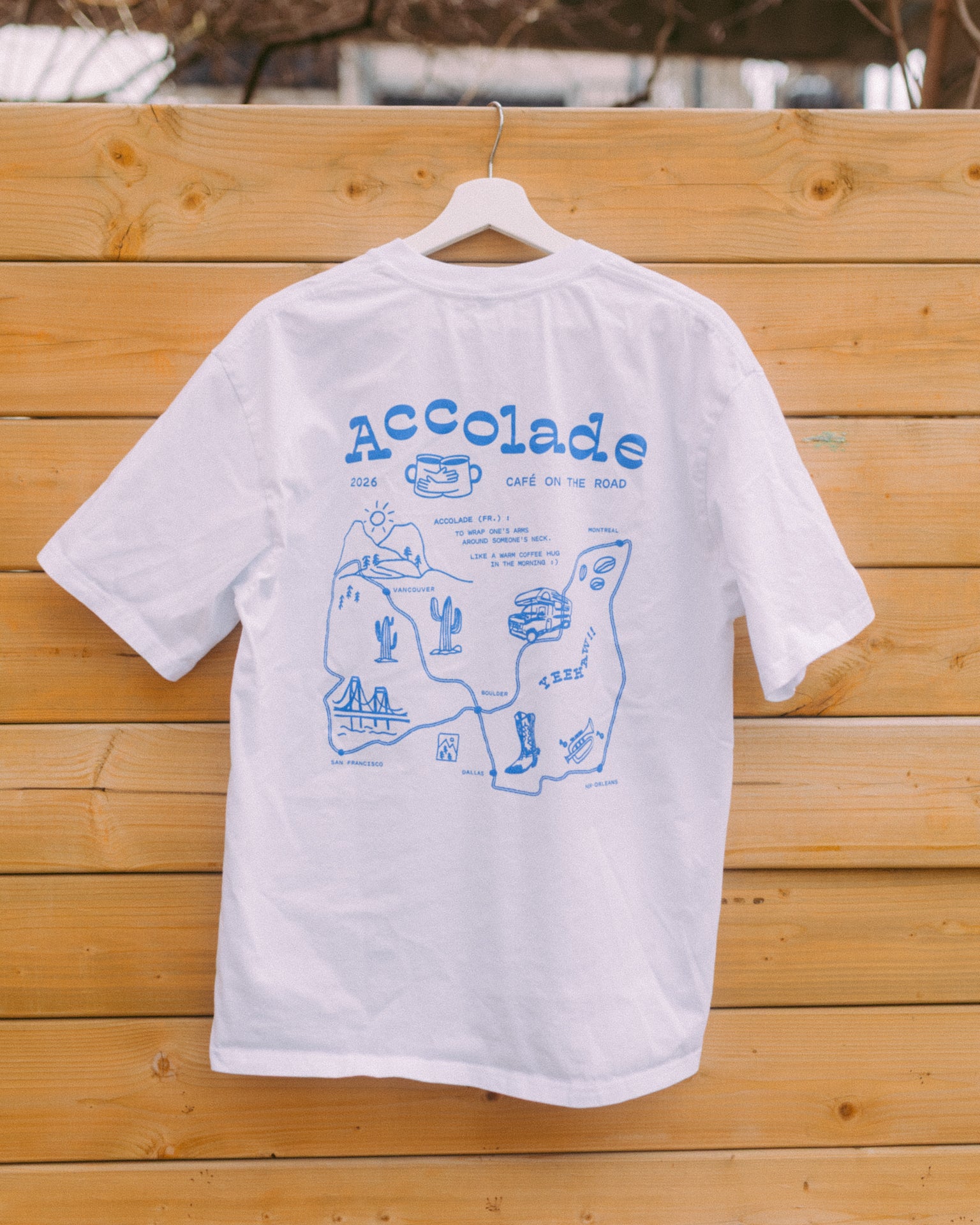 T-shirt oversize Accolade Café
