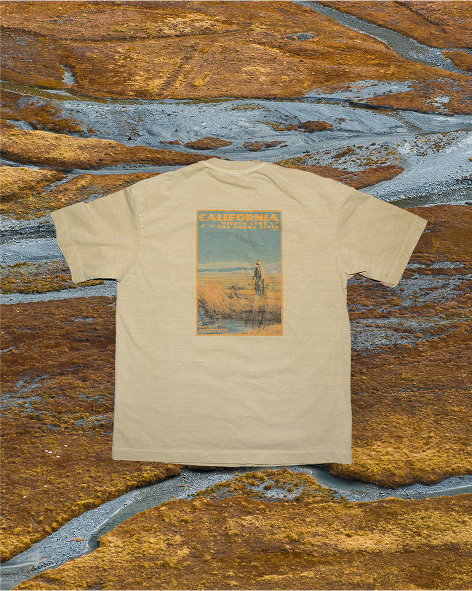 T-shirt oversize vintage manches courtes California